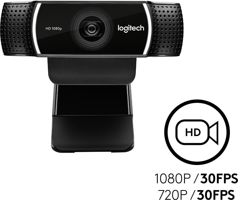 Logitech Pro Streaming Webcam 1080p Camera for HD Video Streaming