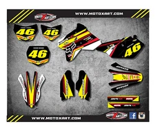 Suzuki DRZ 400 / 2000 - 2015 stickers SPEEDER style Custom Graphic Kit / decals