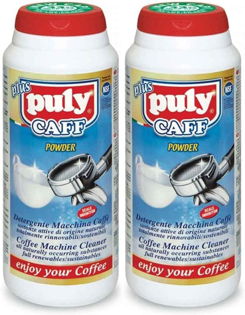 Puly Caff Coffee Cleaning Powder (2 Tubs of 900G)