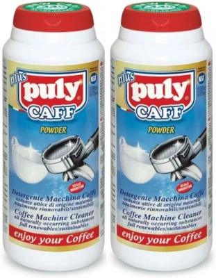Puly Caff Coffee Cleaning Powder (2 Tubs of 900G)