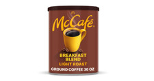 Roast Ground Coffee Breakfast Blend McCafe Light Roast Tasty 100 Arabica Beans