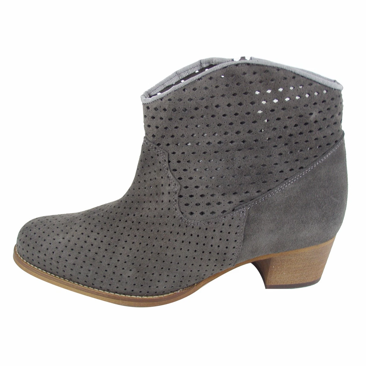 Gray low best sale boots