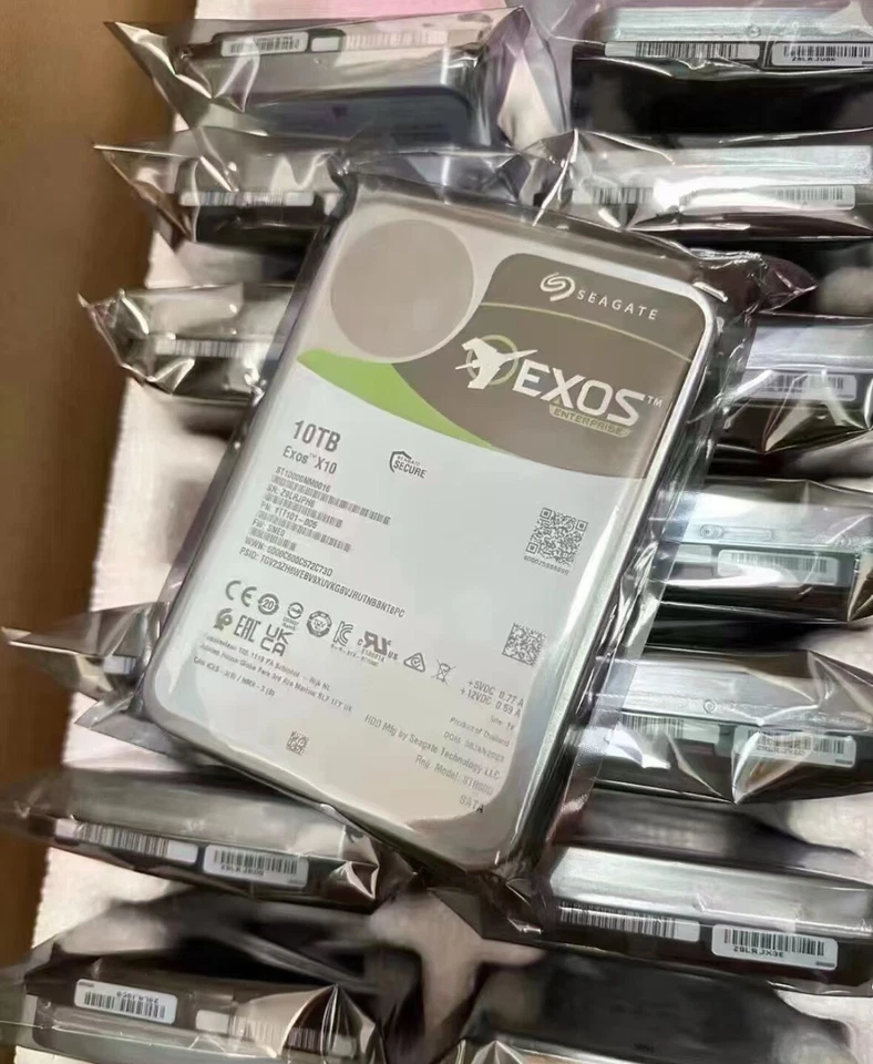 For Seagate Enterprise Exos X10 ST10000NM0016 10TB Internal HDD 7200RPM 3.5" - Image 3 of 3