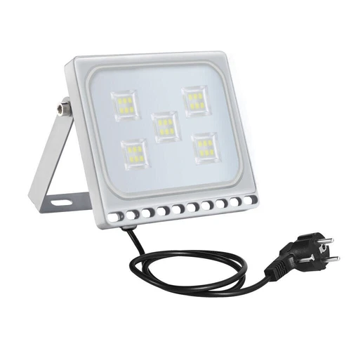 LED Fluter Stecker Außen Strahler Arbeitsleuchte Baustrahler Scheinwerfer Garten - Bild 39 von 251