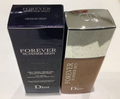 Dior Forever Summer Skin 24H Wear Healthy Glow Fresh Tint Foundation Medium Deep