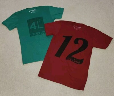 Sauce Hockey Biznasty Paul Bissonnette T-Shirts Size S Lot (2)