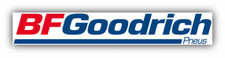 BF Goodrich Pneus Logo Auto Car Bumper Sticker Decal - 5'', 6'' and 8''