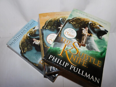 His Dark Materials trilogy novels by Philip Pullman Northern Lights Subtle Knife
