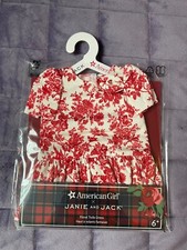 AMERICAN GIRL Janie x Jack Floral Toile Dress Outfit Set NEW HTF Retired