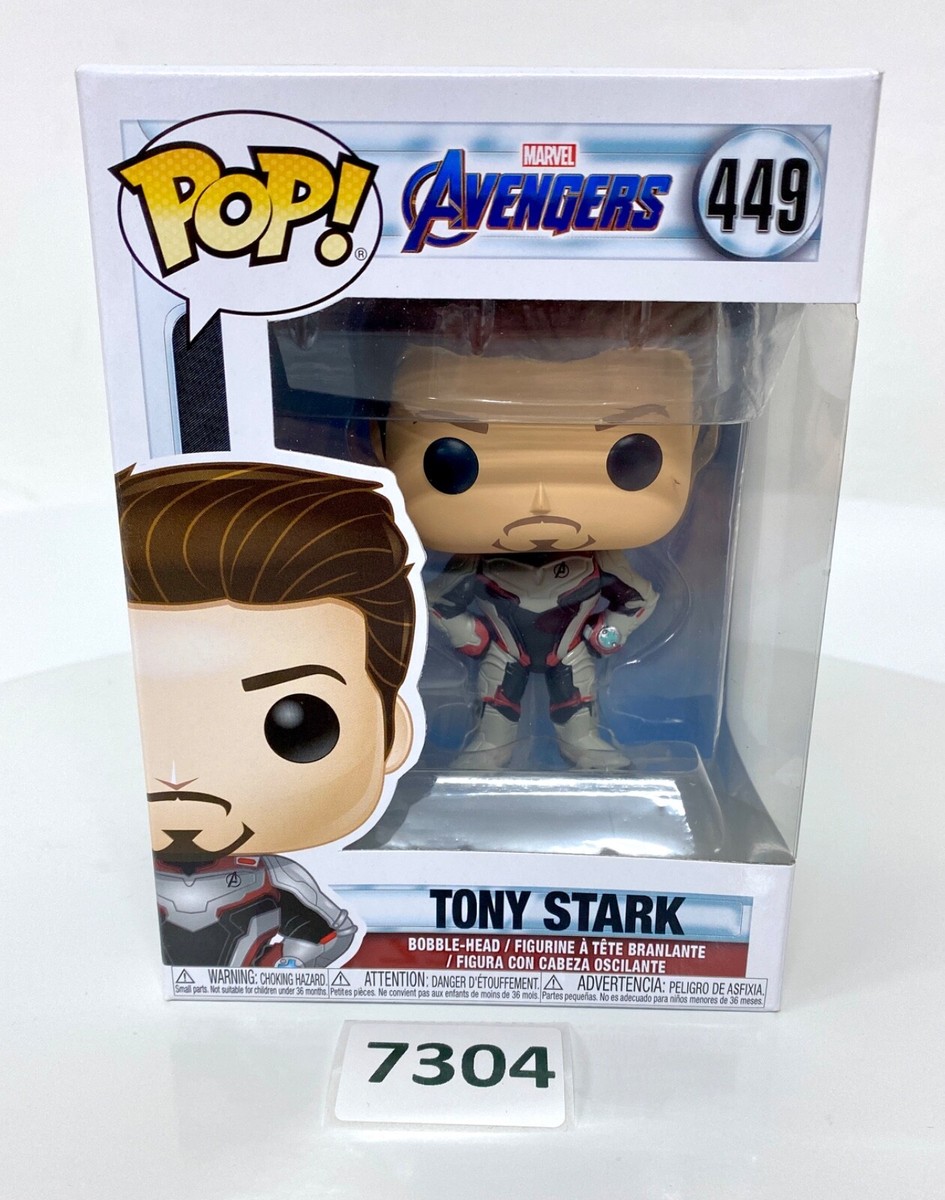 MARVEL - 限定 Funko POP トニー・スターク #449 Tシャツ セット Funko Pop Avengers Endgame Bundle TONY STARK (GITD) & Tee