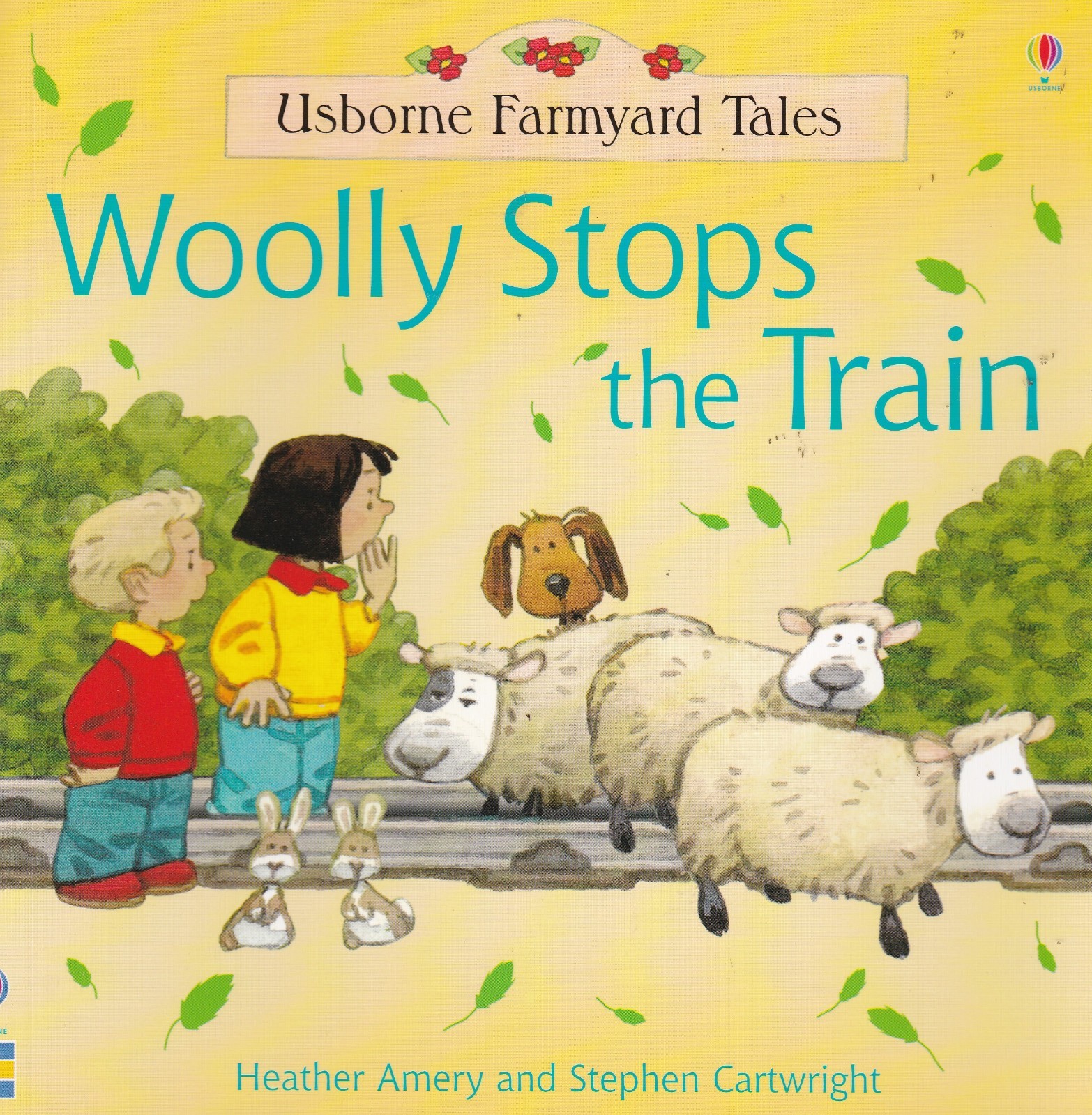 USBORNE FARMYARD TALES, WOOLLY STOPS THE TRAIN, NEW BOOK