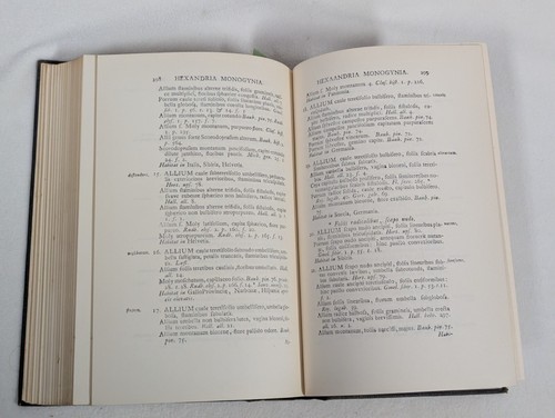 Linnaei Species Plantarum 1753 Ray Society Facsimile ~ Complete Two Volume Set - Picture 11 of 14