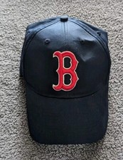 Boston Red Sox Kids Ball Cap Navy Blue Embroidered Adjustable Strap Back YOUTH