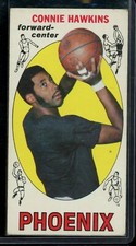 1969-70 Topps Basketball #15 Connie Hawkins Suns ROOKIE Lt. Creasing GD-VG LOOK!