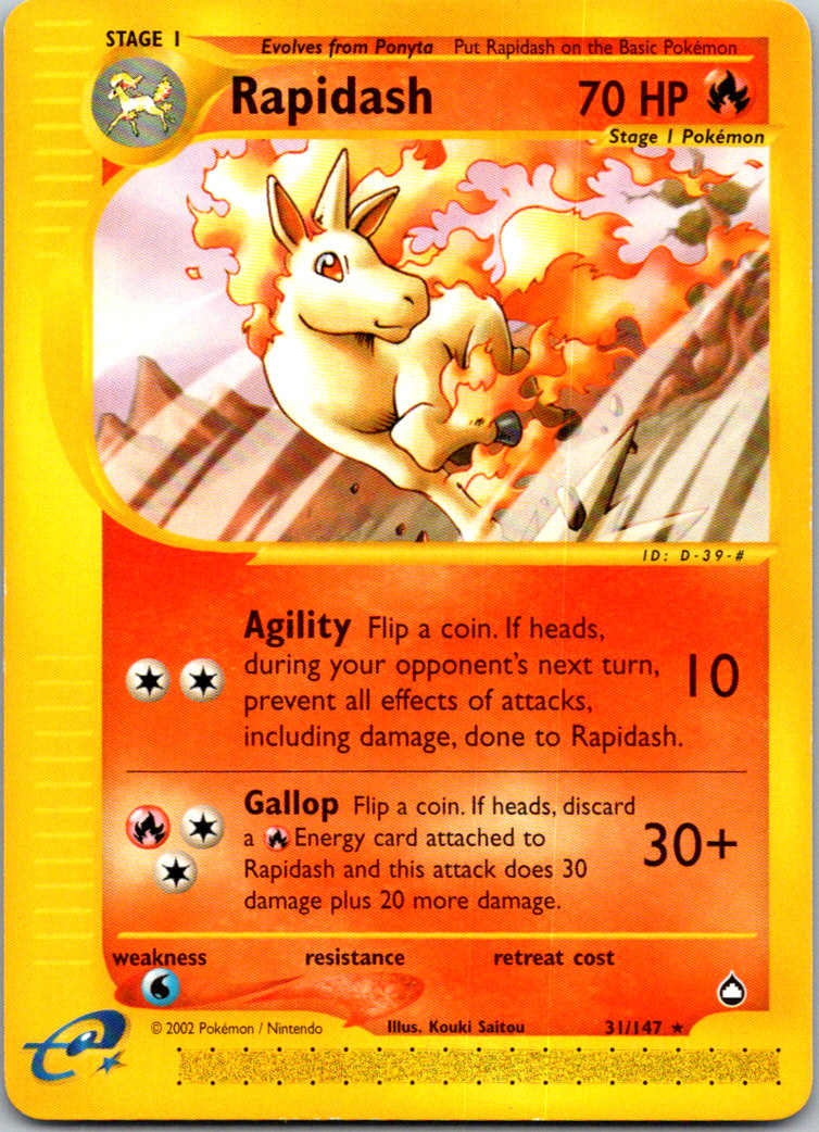 Pokemon Aquapolis Set - Choose Your Card! 2003 Vintage WoTC E-Series -  NM/LP