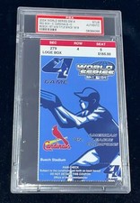 2004 World Series Game 4 Ticket 