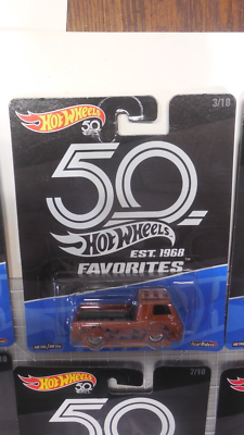 Hot Wheels 50th Anniversary Set Complete 10 Cars On Original