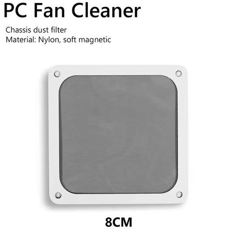 Magnet Staubdichte Netzabdeckung mit Loch Computer Kühler Lüfter Staubfilter - Photo 3/18