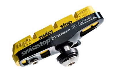 Coppia di Pattini SWISS STOP FULL FLASH PRO YELLOW KING Shimano Carbonio