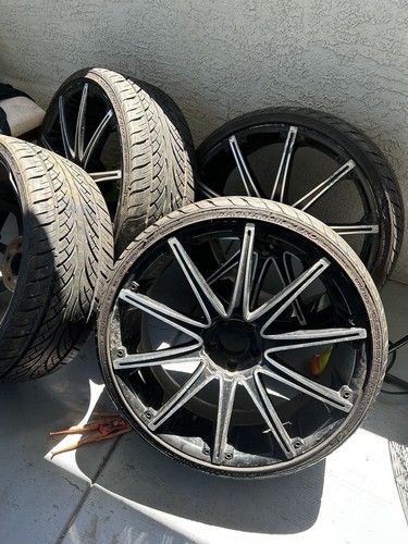 22 inch chrome rims set of 4 | eBay UK