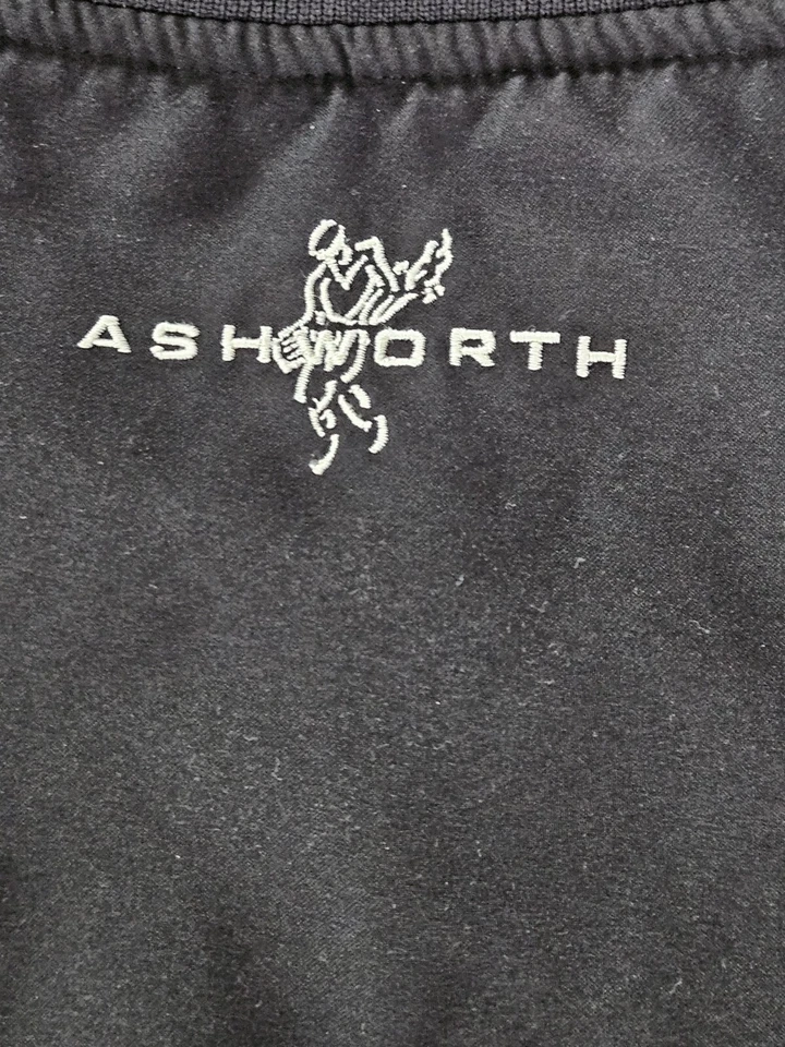 Ashworth Golf Nano-Tex Men’s Large Pullover Water Resistant Lined Black - Image 4 of 4