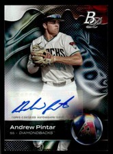 Andrew Pintar 2023 Bowman Platinum #TOP-98 Top Prospects Autographs