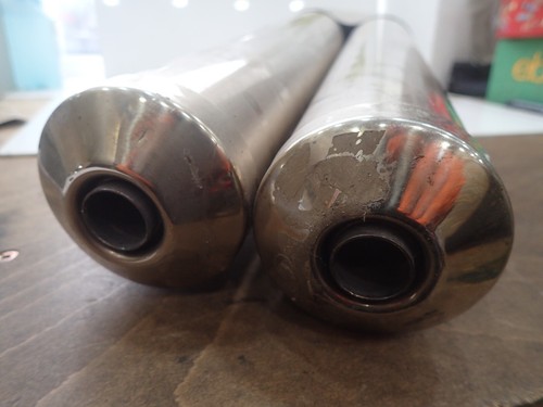 Kawasaki Z1000 K454 Left Exhaust Silencers End Can - Picture 11 of 11