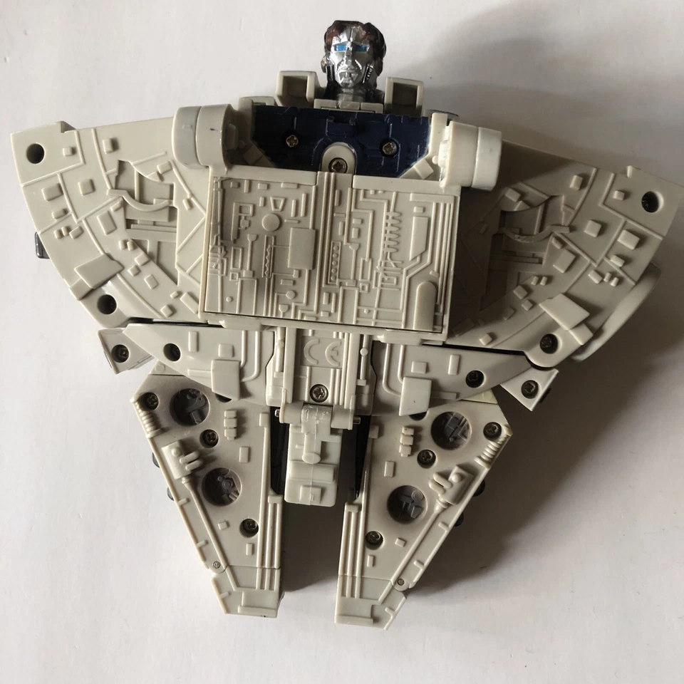 Transformers Star Wars Crossover Lot (2) Incomplete Figures Han Solo Darth Vader - Image 2 of 4