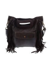 Vera Pelle Women Brown Satchel One Size