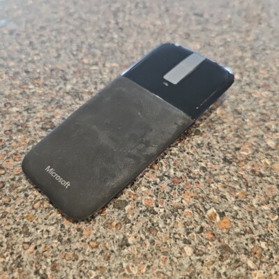 Microsoft Arc Touch 1428 Wireless Mouse - MISSING RECEIVER / DONGLE