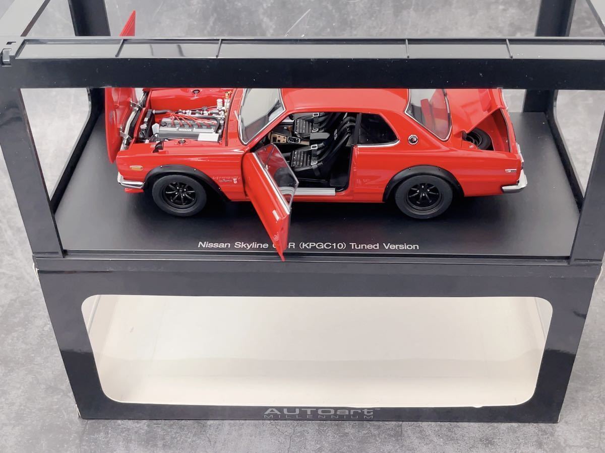 AUTOart 1/18 NISSAN SKYLINE 2000 GT-R KPGC10 Tuned Version AUTOart 1/18 NISSAN SKYLINE 2000 GT-R KPGC10 Tuned Version