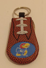 Kansas Jayhawks Classic Leather Football Keychain New Ncaa KeyChain Jewelry