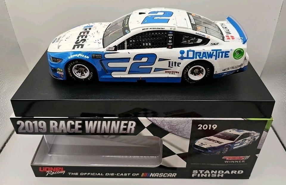 2019 #2 Brad Keselowski Reese Martinsville Win 1/24 Action NASCAR Diecast - Image 2 of 4