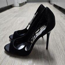 Badgley Mischka "Wanda" heel MP2211 is an older, elegant open-toe pump Womens 9M