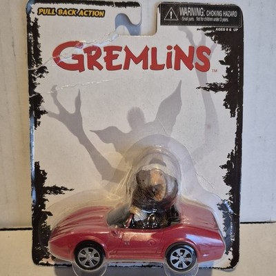 Neca Gremlins Pull Back Action Toy Gizmo In Red Corvette.