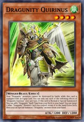 Dragunity Quirinus BLGG-EN011 Secret Rare 1st Edition