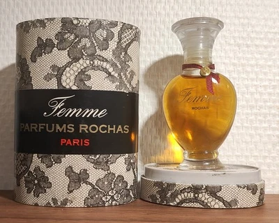 Rare. Extrait de Parfum Femme de Rochas 23 ml. Boite. Plein. Très bon état - Photo 1/4