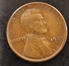 1924-D Lincoln Wheat Cent Penny Better VF
