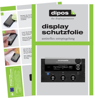 Schutzfolie für Marantz PM7000N Display Folie matt Displayschutzfolie