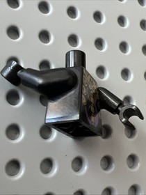 LEGO Black Minifigure Torso Ninjago Overlord Golden Master njo0107 Preowned