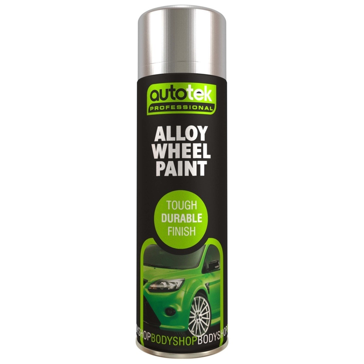 Autotek Alloy Wheel Spray Paint Silver 500ml – Fast Drying Professional Finish