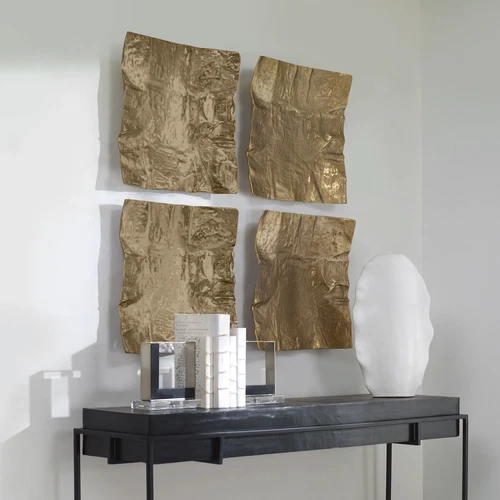 Uttermost Archive Brass Wall Decor - Picture 2 of 6