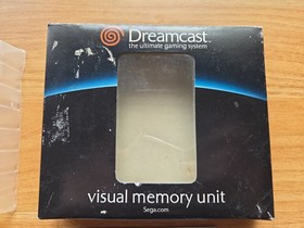 Sega Dreamcast VMU Green MK-50121 Original Authentic Memory Card In Box Tested