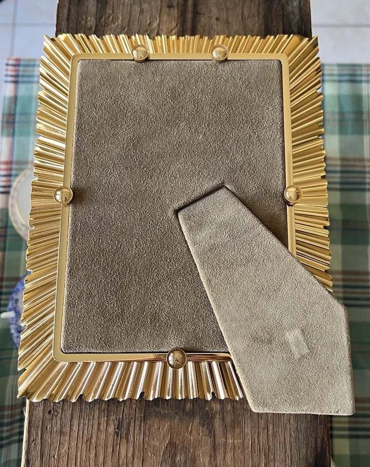 Marco L'objet Deco Sun Ray chapado en oro 24k 4x6 Foto 2 de 4