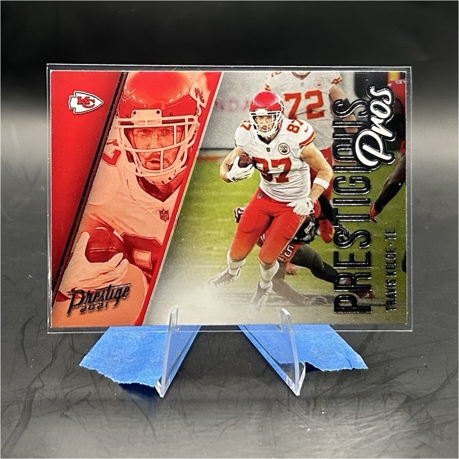 2021 Panini Prestige Prestigious Pros Insert Travis Kelce KC Chiefs #PP-TK