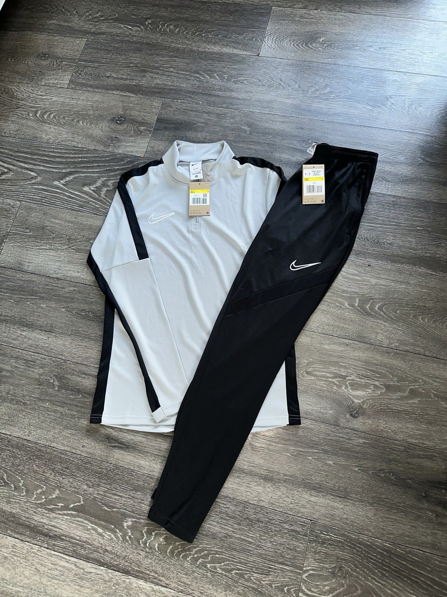 grey dri fit tracksuit
