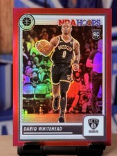 2023-24 Panini Nba Hoops Premium Stock - Dariq Whitehead #238 Red Prizm /275 RC