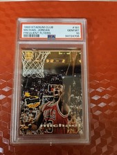 Topps 1993-94 Stadium Club Frequent Flyers Michael Jordan #181 PSA 10