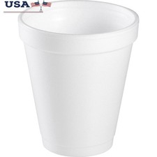 Insulated Disposable Foam Cups 6oz Parties Events  Restaurants 1000 Count New