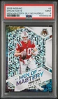 2025 Panini Mosaic - Men of Mastery Drake Maye #3 No Huddle Silver Prizm PSA 9